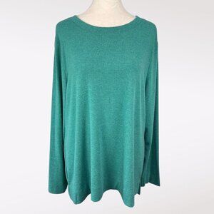 Croft & Barrow Extra Cozy Pullover Long Sleeve Top Lightweight Large